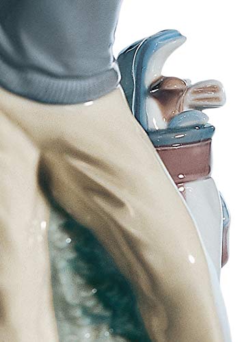 Amazon.co.jp: LLADRo' ゴルファーマン フィギュア磁器ゴルファー